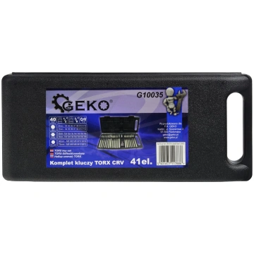 Geko Uzgaļu komplekts G10035, 41gb, 4-12mm HEX, T2