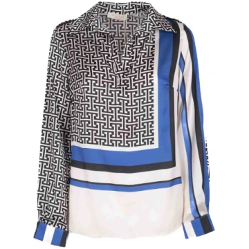 Polo stampa foulard SHERRY - BLUETTE / 3