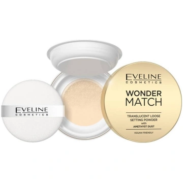 Eveline Wonder Match Puder sypki utrwalajacy z ame