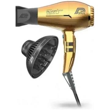 PARLUX Alyon Gold Hair Dryer + Diffuser 8021233138
