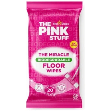 Grīdas tīrīšanas salvetes The Pink Stuff, 20 gab