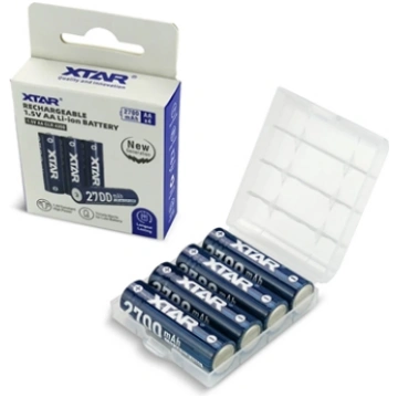 Akumulators AA R6 2700mAh 1.5V XTAR Li-ion box iep