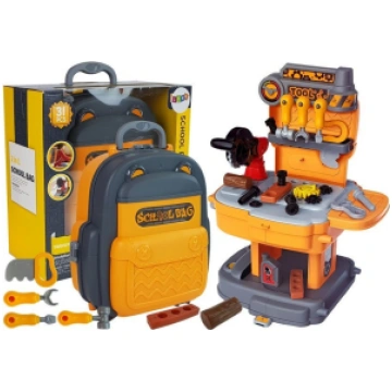 Tool Set Backpack Workshop Orange and Grey 8520-un