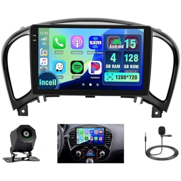 4+128G Android auto radio ar ekrānu priekš Nissan