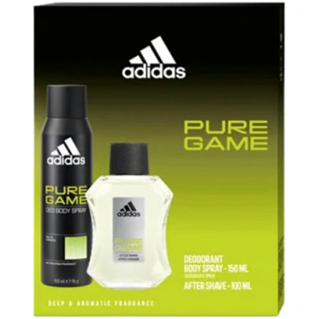 Adidas Pure Game Gift set aftershave 100 ml a deos