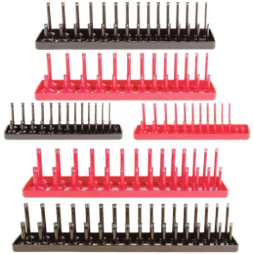 Tray set (6pcs) for sockets SAE and Metric