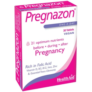 HealthAid Pregnazon tabletes N30
