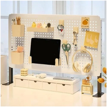 Schreibtischorganisator, Klemme-On-Pegboard, Daten