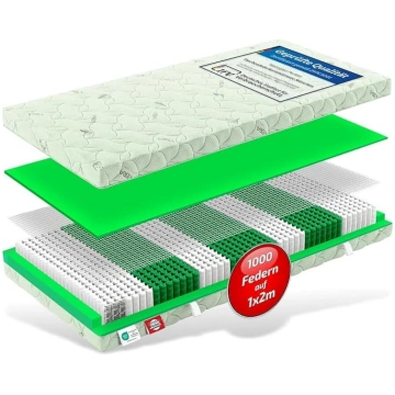 Matratzen Perfekt Munich 7-Zone Pocket Spring Matt