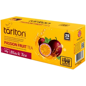 PASSION FRUIT BLACK TEA 50g (25x2g) Tējas Pasaule