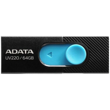 MEMORY DRIVE FLASH USB2 64GB/BLUE AUV220-64G-RBKBL