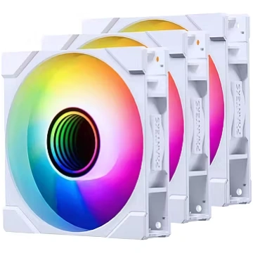 Phanteks M25 Gen2 D-RGB, Reverse Blade, 3 Pack, Wh