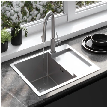 with kitchen faucet Rea
