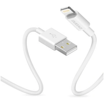Dudao USB / Lightning data charging cable 3A 1m wh