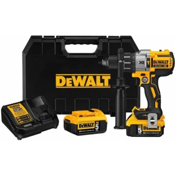 DeWALT DCD996P2 bezatslēgas urbjmašīna Melna, Dzel