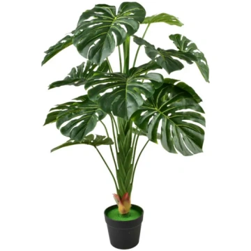 VIRIDIS Kwiat sztuczny Monstera 90cm w doniczce .M