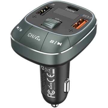 Auto fm raidītājs vention bluetooth 5.0 30w pd FFL