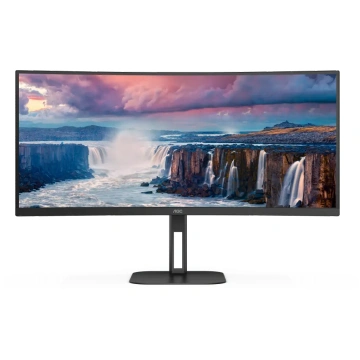 AOC izliekts monitors CU34V5C/BK 34 ", VA, WQHD, 3