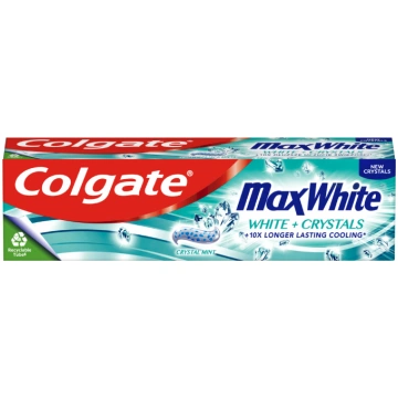 COLGATE Max White White Crystals zobu pasta 75ml