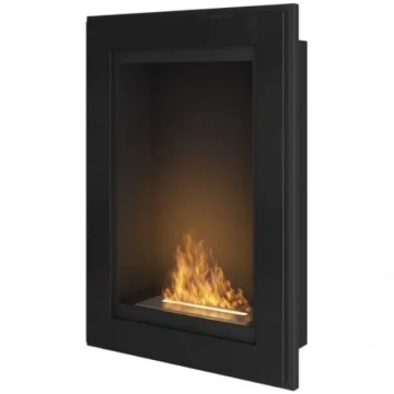 SIMPLEFIRE FRAME 550 BLACK pie sienas stiprināms /