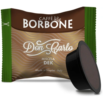 Capsules de café Borbone Don Carlo mélange DEK com