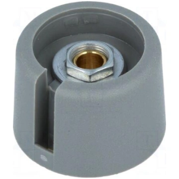Knob | with pointer | polyamide | Øshaft: 4mm | Ø2