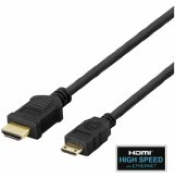 Deltaco Cable High Speed Ethernet HDMI - mini HDMI
