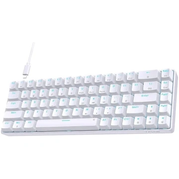 TMKB mehāniskā spēļu tastatūra, T68se 60% procentu