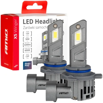 Led auto spuldzes x5 sērijas winger hir2 6000k can