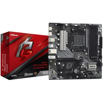 Asrock B550M Phantom Gaming 4 Socket AM4 mikro ATX