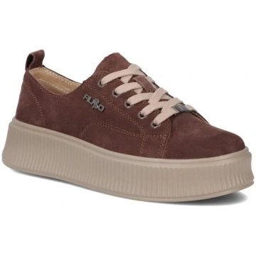 Baltas ādas platformas sporta kurpes DP6122 / 36 F