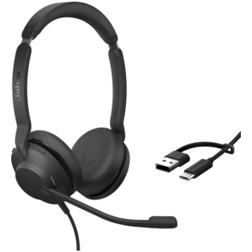 Jabra Evolve2 30 SE telefona austiņas ar vadu Ster