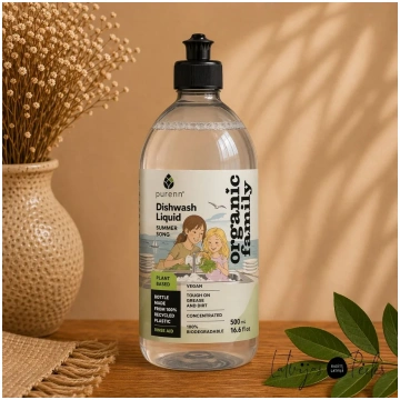 Mazgāšanas līdzeklis traukiem ar upenēm 500ml PURE