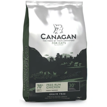Canagan Free-Run Chicken kaķiem, ar vistu, 375 g