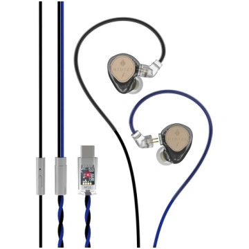 Hidizs ST2 Pro USB-C austiņas, vadu, dubultā magnē