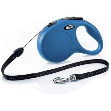 Flexi automātiskā pavada New Classic S, zila, 8 m