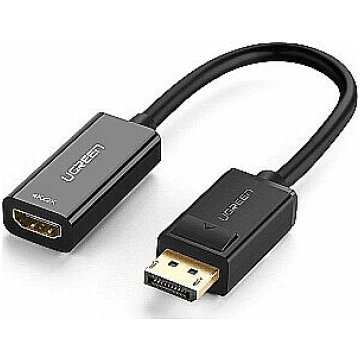 Ugreen DisplayPort - HDMI kabelis 0,2 m melns (403
