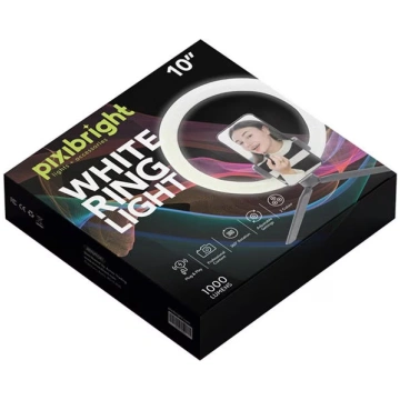 White Ring Light Selfie Sticks
