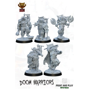 Doom Warriors Nocturna Models