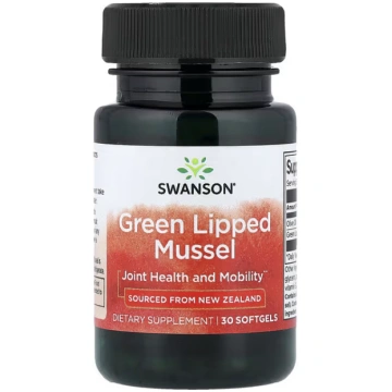 Swanson Vitamins, Green Lipped Mussel, 30 Softgels
