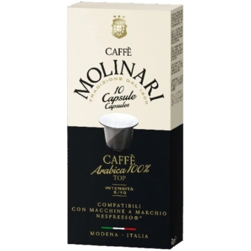 Kafijas kapsulas Molinari Caffe Arabica 100% , 10