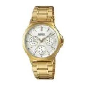 Casio Standard Gold Tone Stainless Steel Women Wat