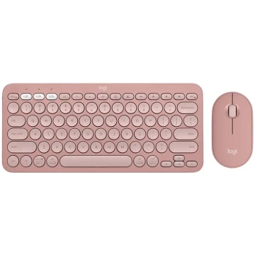 Galddators Logitech Pebble 2 Combo US (W), rozā