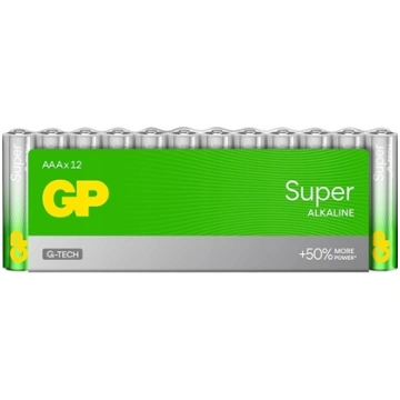 GP 1x12 GP Super Alkaline 1,5V AAA Micro LR03 Rel.