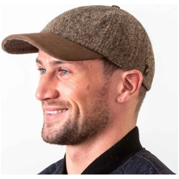 Donegal Tweed Baseball Cap Leading Irish Brands