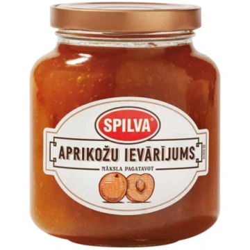 Aprikožu ievārījums "Spilva" 362g