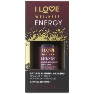 I Love Wellness Energy apelsīnu un bergamotes ēter