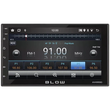 Auto multimediju atskaņotājs BLOW AVH-9930 Melns 2