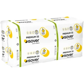 Minerālvate plāksnēs Isover Premium (KL33) 100x560