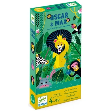 Galda spēle - Oskars un Makss DJ08575 Djeco